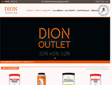 Tablet Screenshot of dion.lv